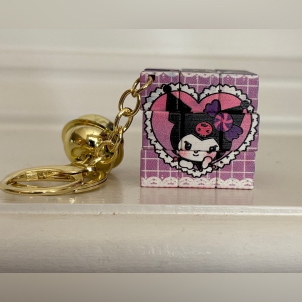 Cute Character Keychain Puzzle